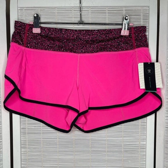 Lululemon Speed Short Raspberry Glo Light Flashback Static Magenta - Picture 1 of 8